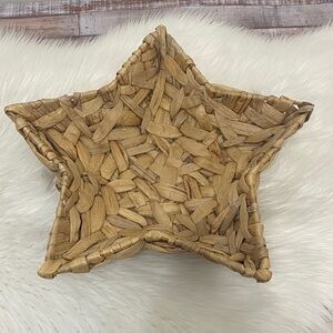 Star-Shaped Woven Basket